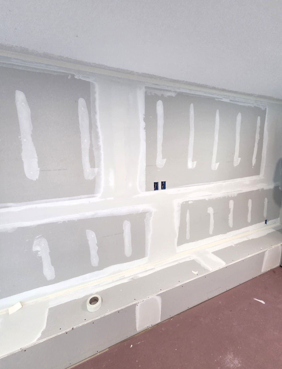 Job site in progress — Stadelman Drywall