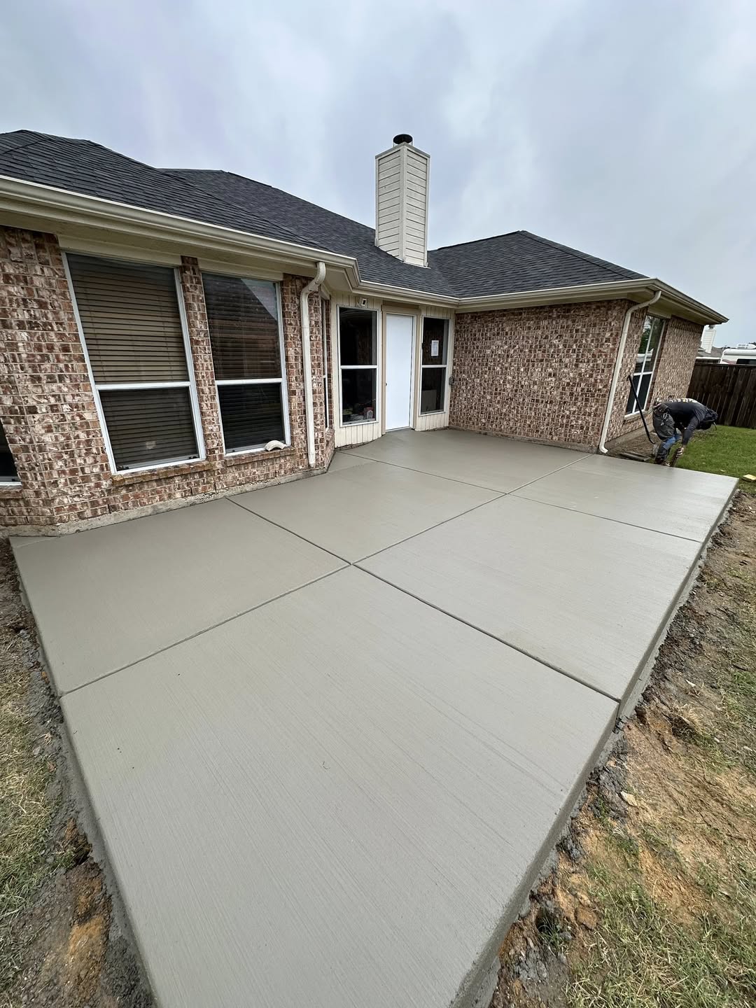 Concrete Patio Houston TX