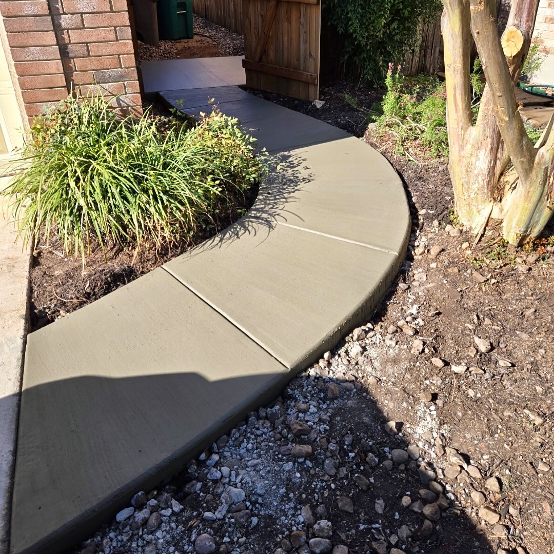 Concrete Walkway Houston TX