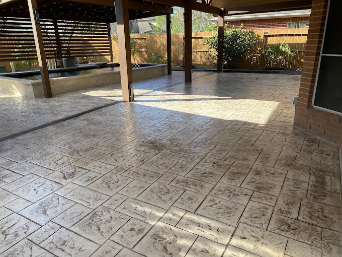 Stamped Concrete Houston TX