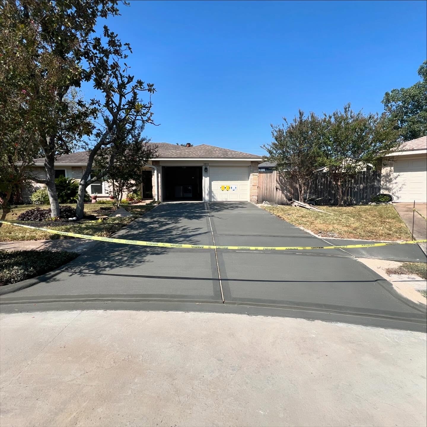 Concrete Driveway Houston TX
