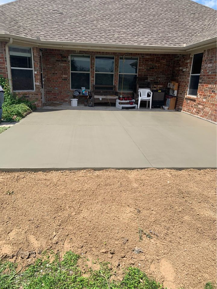 Concrete Patio Houston TX