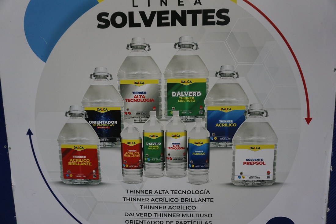 Línea de solventes DALCA