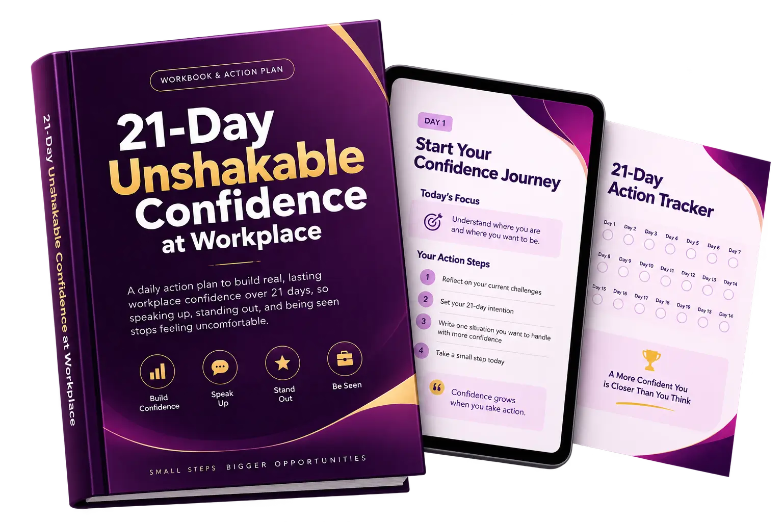 21-Day Unshakable Confidence at Workplace