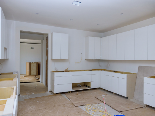 Rancho Santa Fe Cabinet Painting