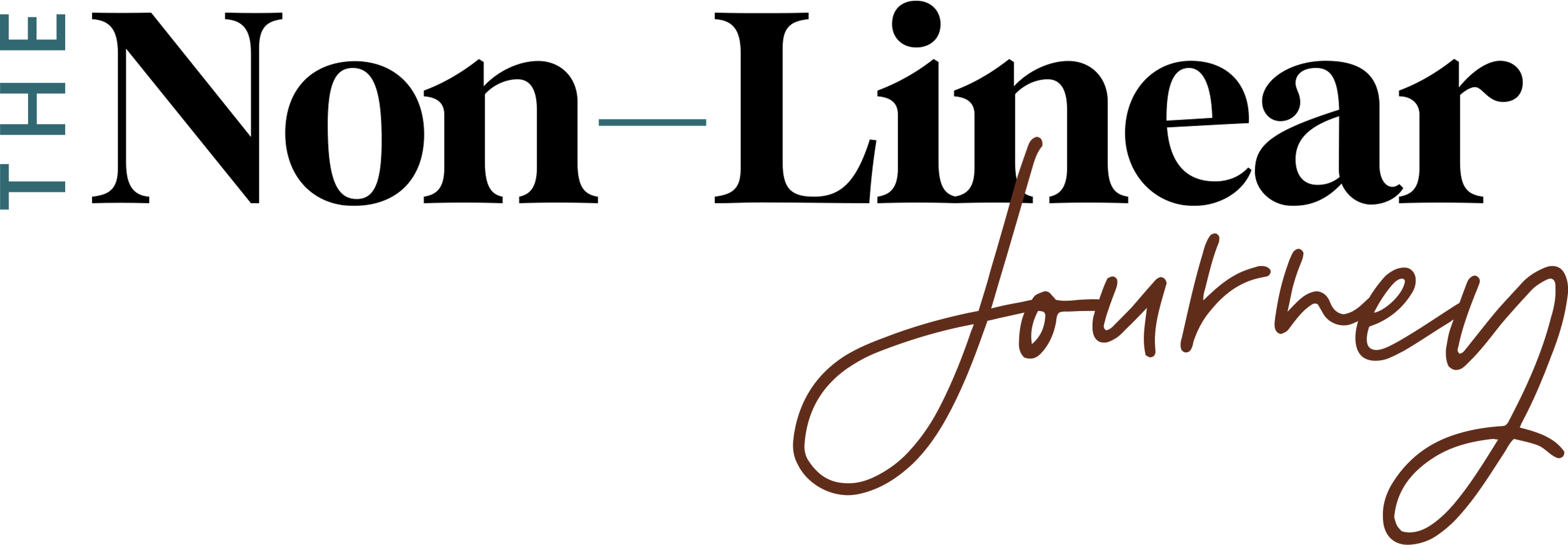 The Non-Linear Journey logo in simple, elegant typography