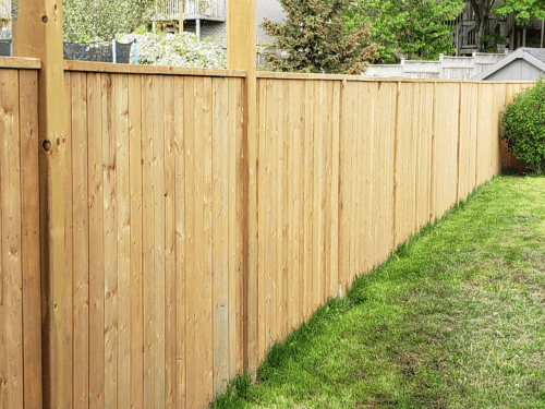 Privacy-fences in Norman