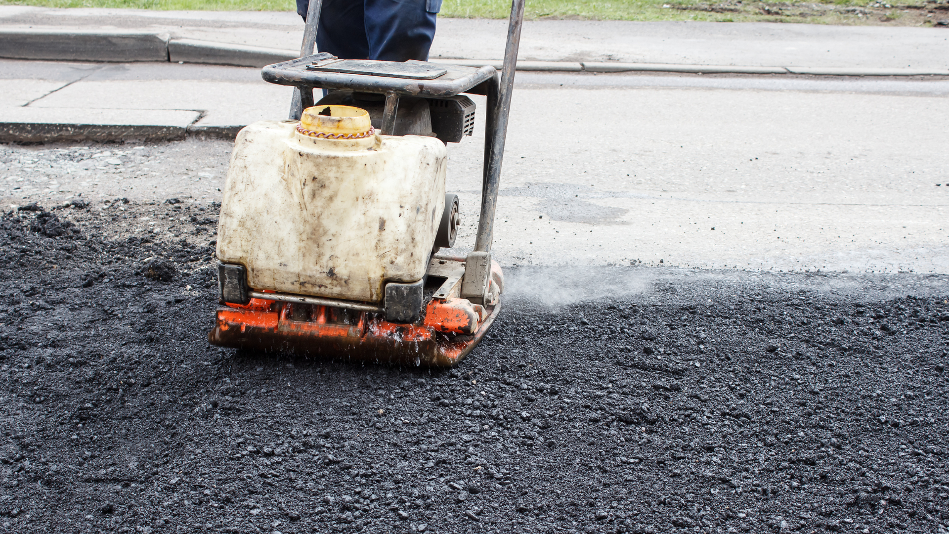 Permanent Hot-Mix Pothole Repairs