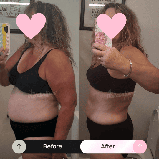 Before and after transformation 9