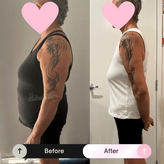 Before and after transformation 4