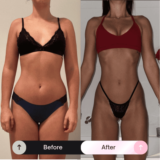 Before and after transformation 8