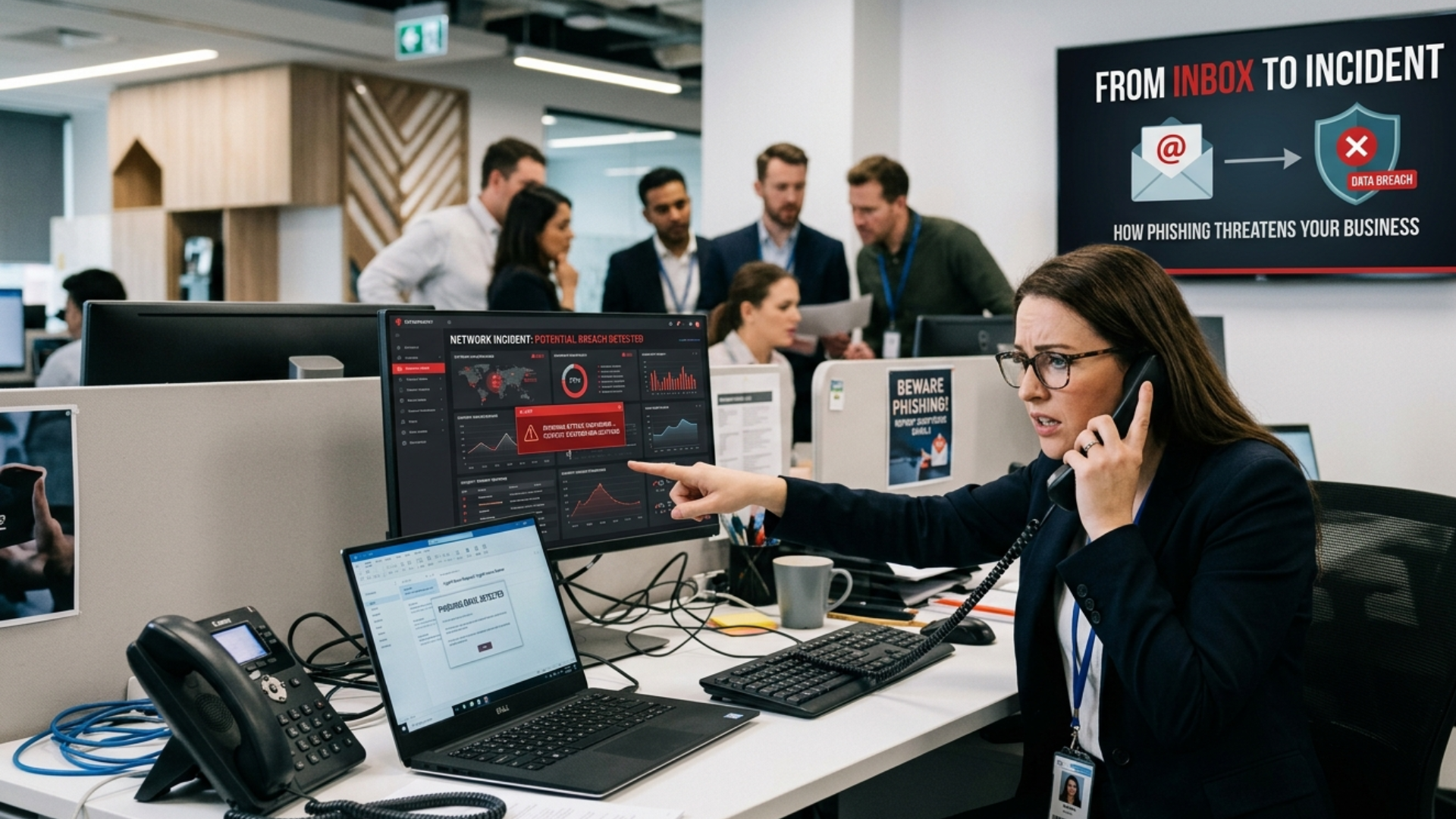 How Phishing Emails Lead to Cyberattacks | Protect Your Business