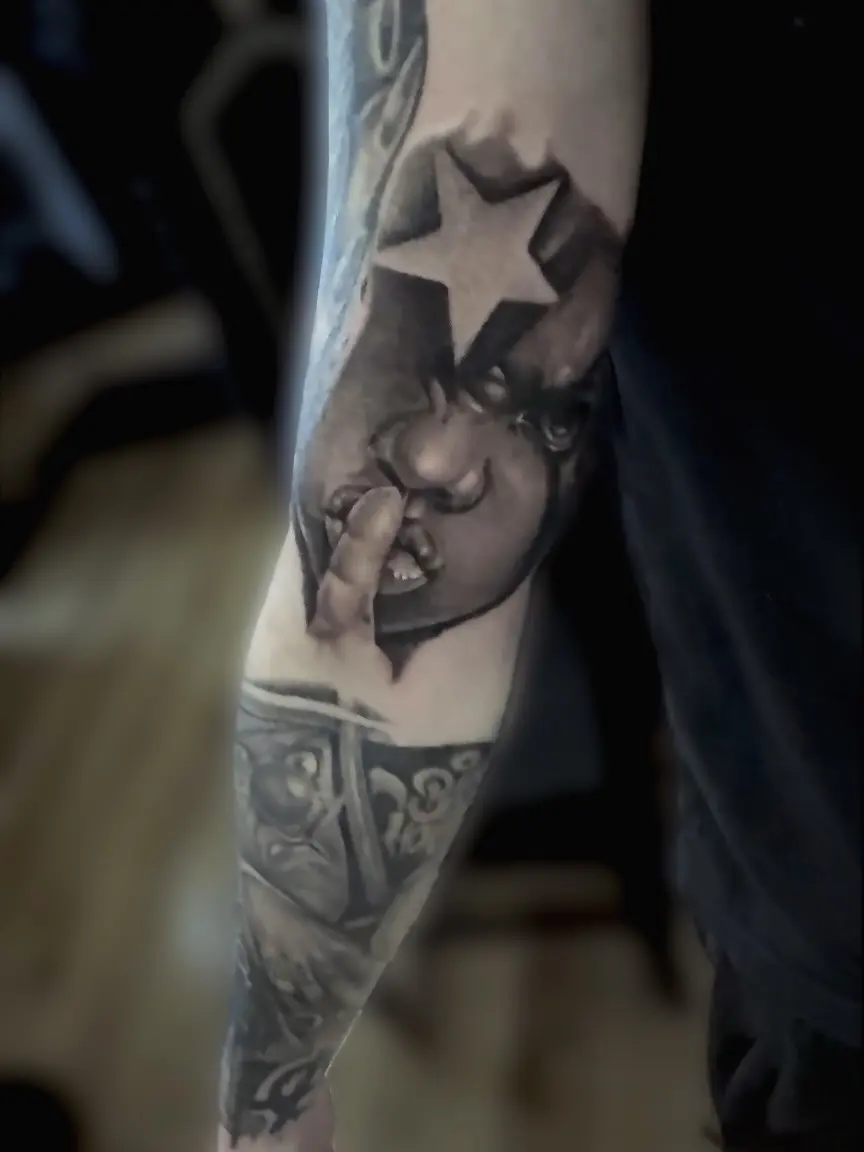 Tatuaggio realistico 8