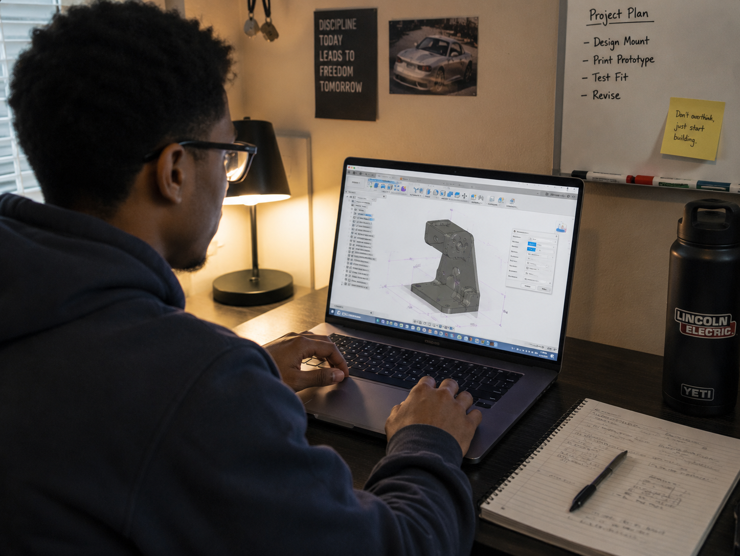 Portfolio project photo cad model