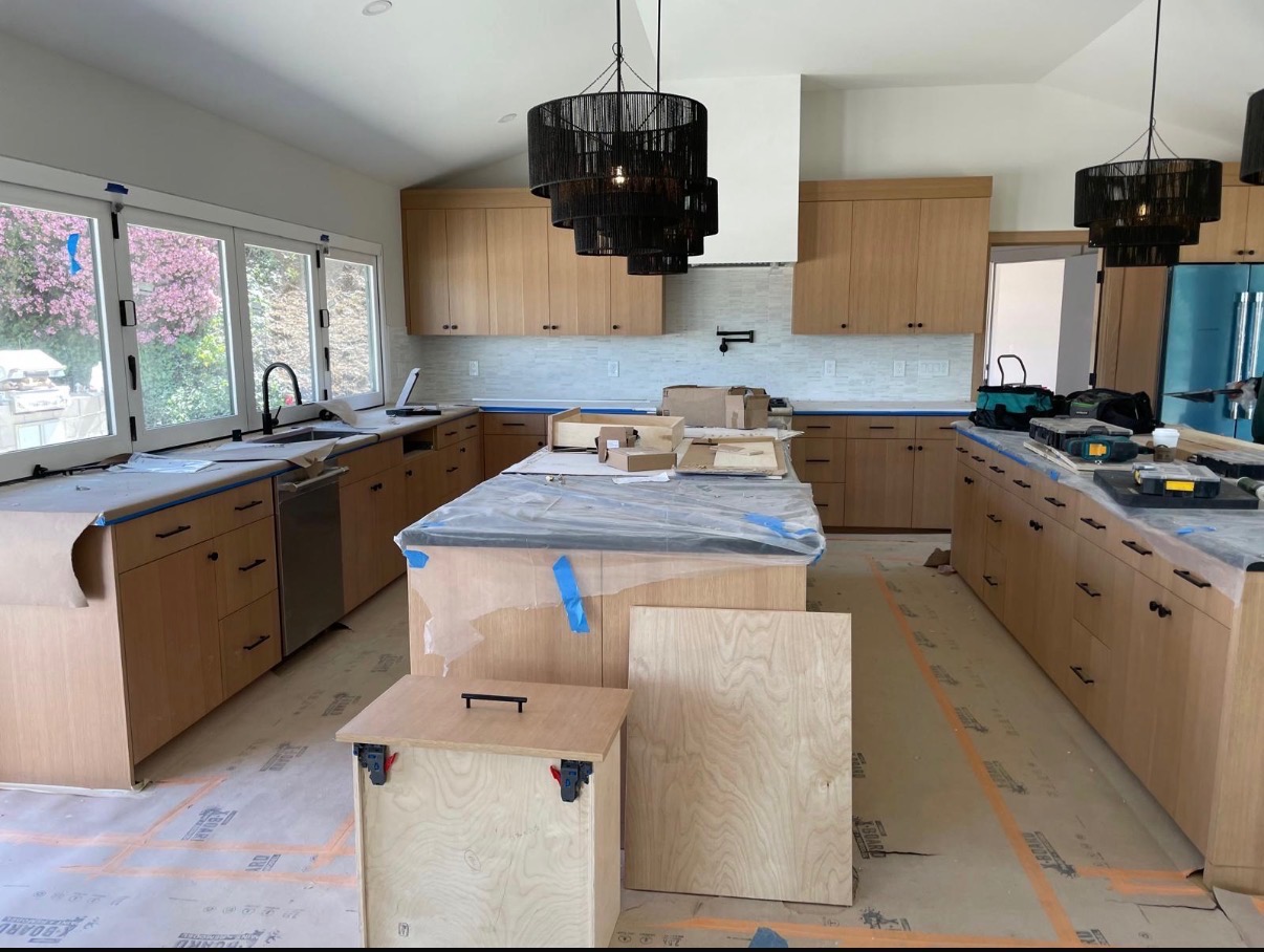 Custom Kitchen Build — Detail View — San Diego, CA