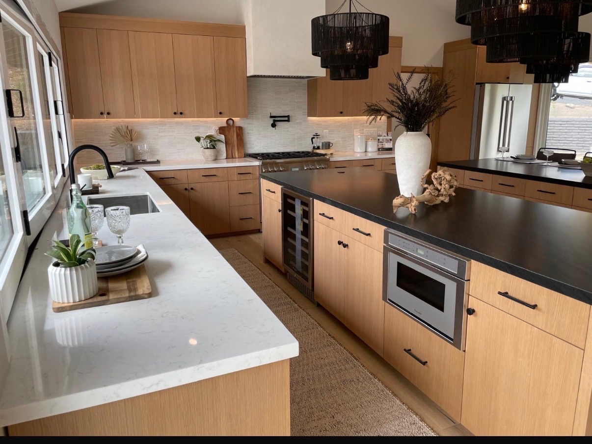Custom Kitchen Build — Quartz Countertops — San Diego, CA