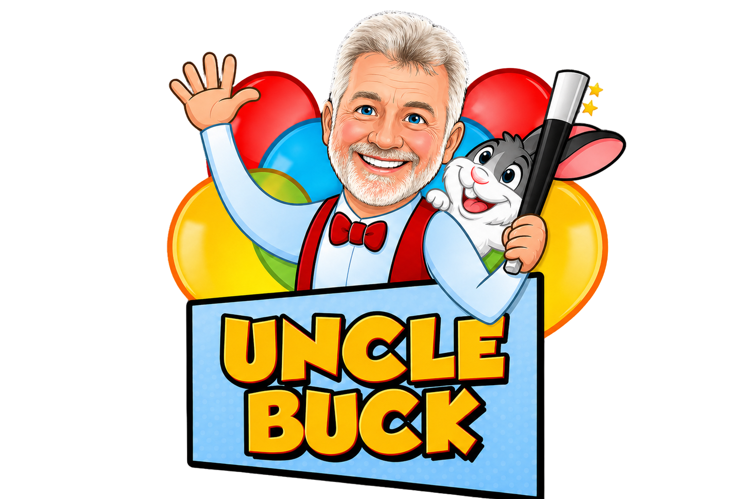 Uncle Buck's Magic Show, magician in North Carolina LOGO
