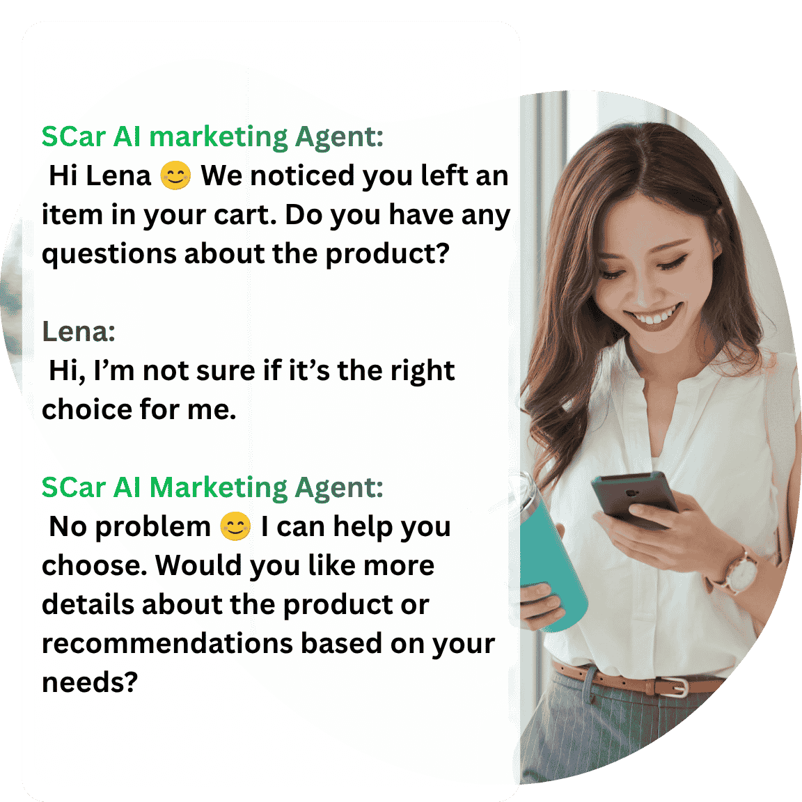 AI Marketing Agent — personalized email, SMS and WhatsApp campaigns