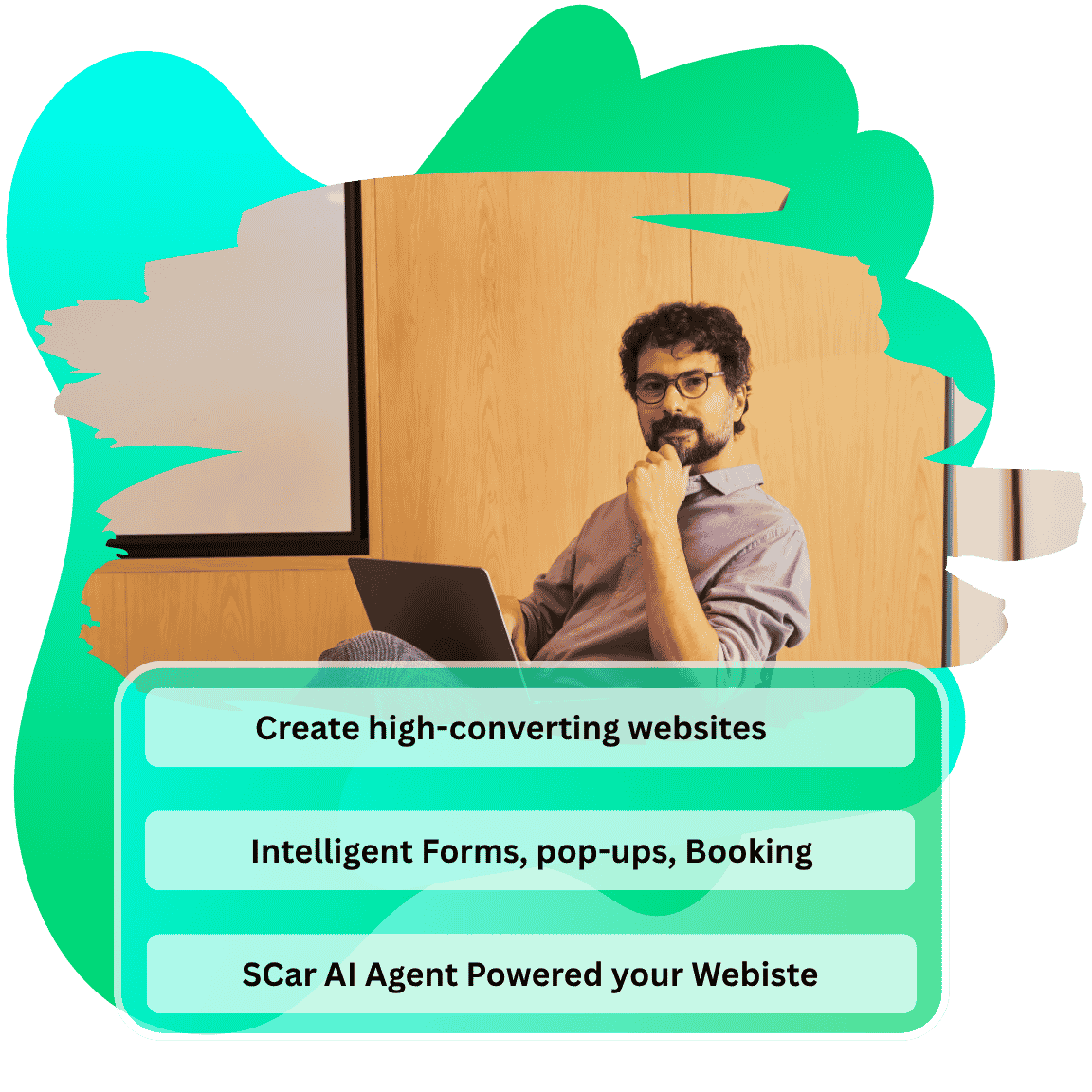 Smart Website — Scarvion lead capture and AI chat