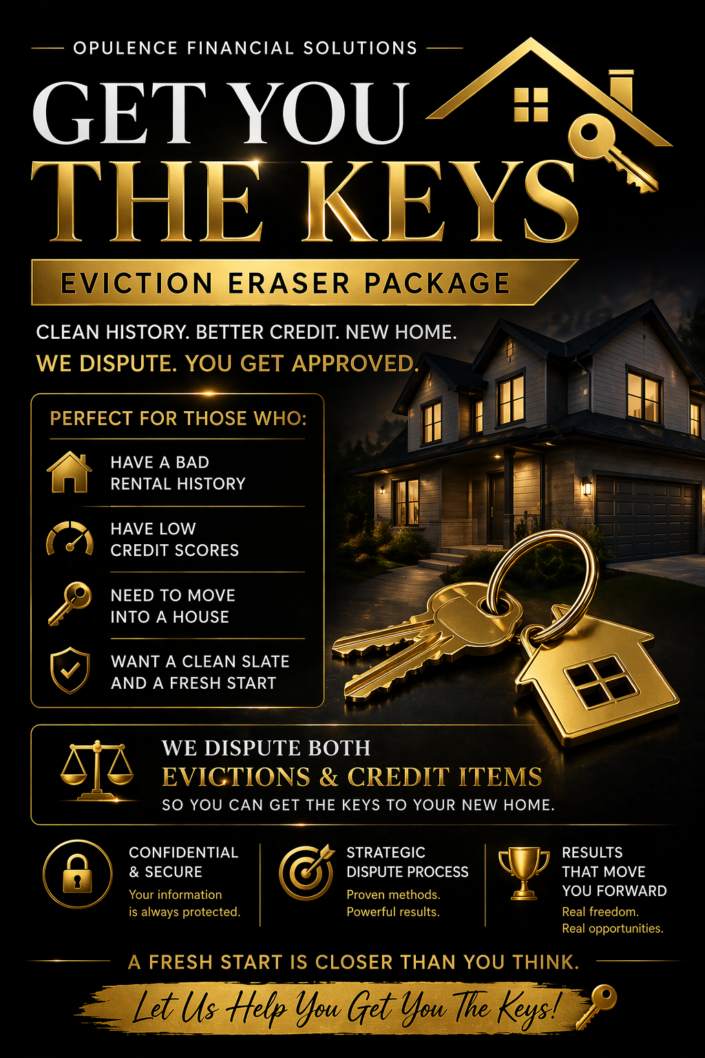 A pair of house keys held in a hand