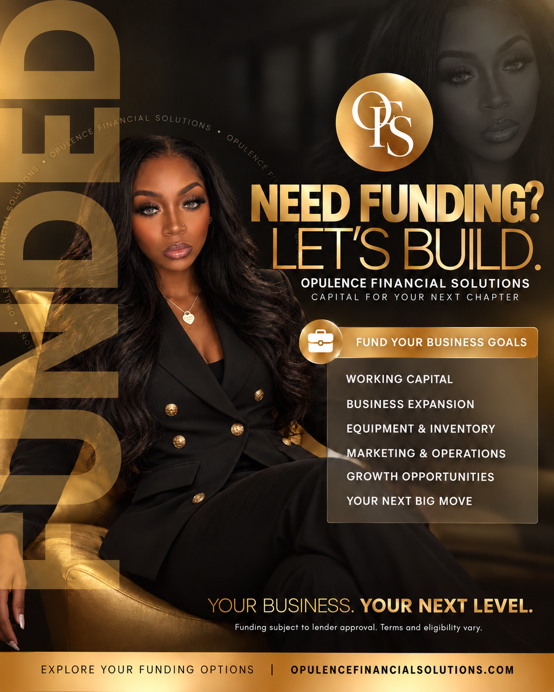 Keiara Larry, founder of Opulence Financial Solutions