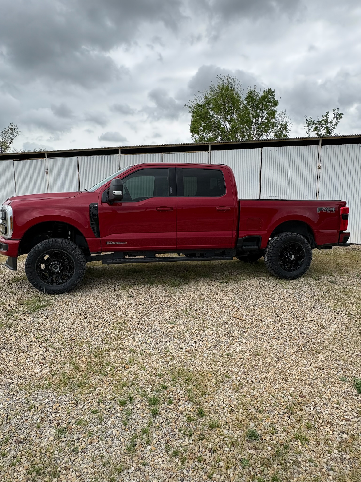 Custom lifted truck build by A&O Builds in Pottsboro TX