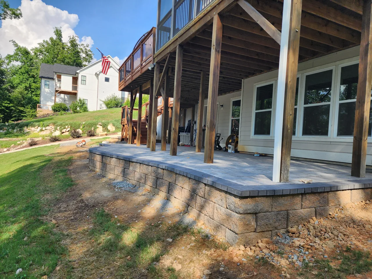 Well-maintained landscaped property