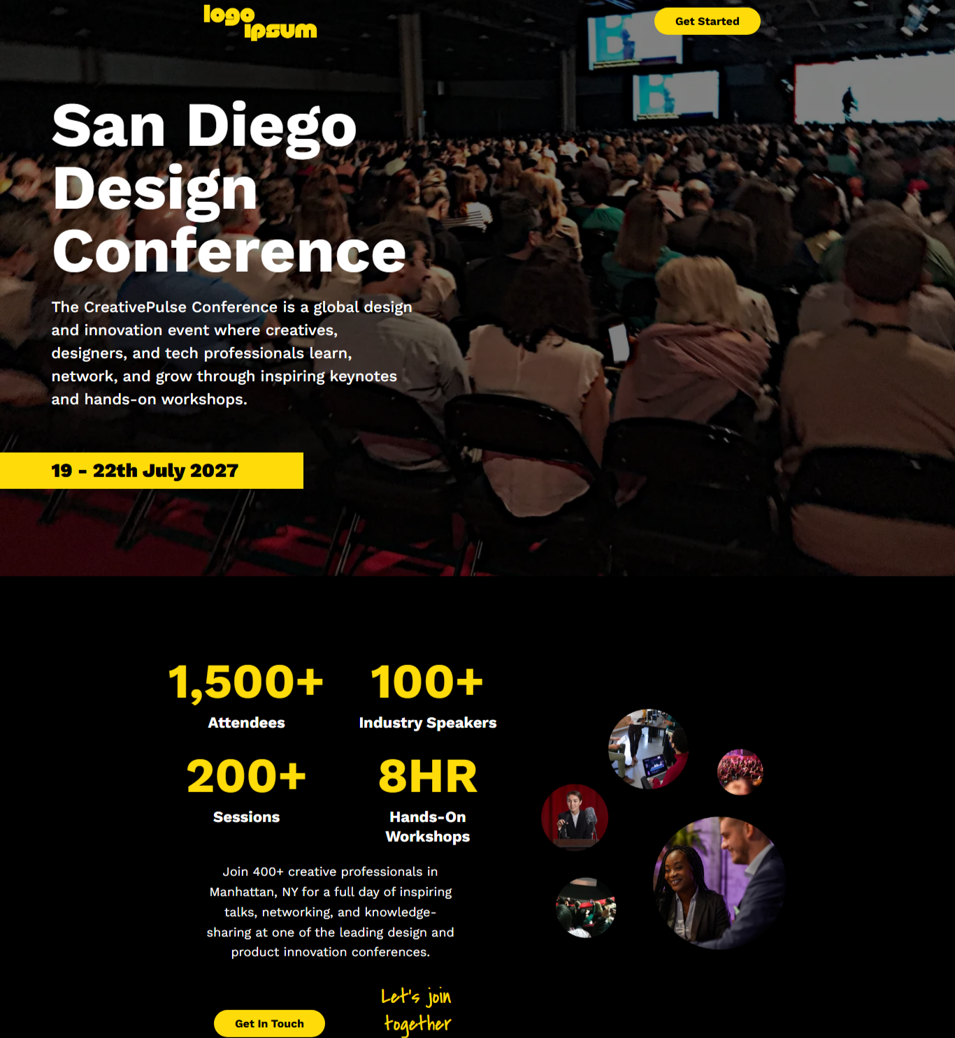 San Diego Design Conference Funnel