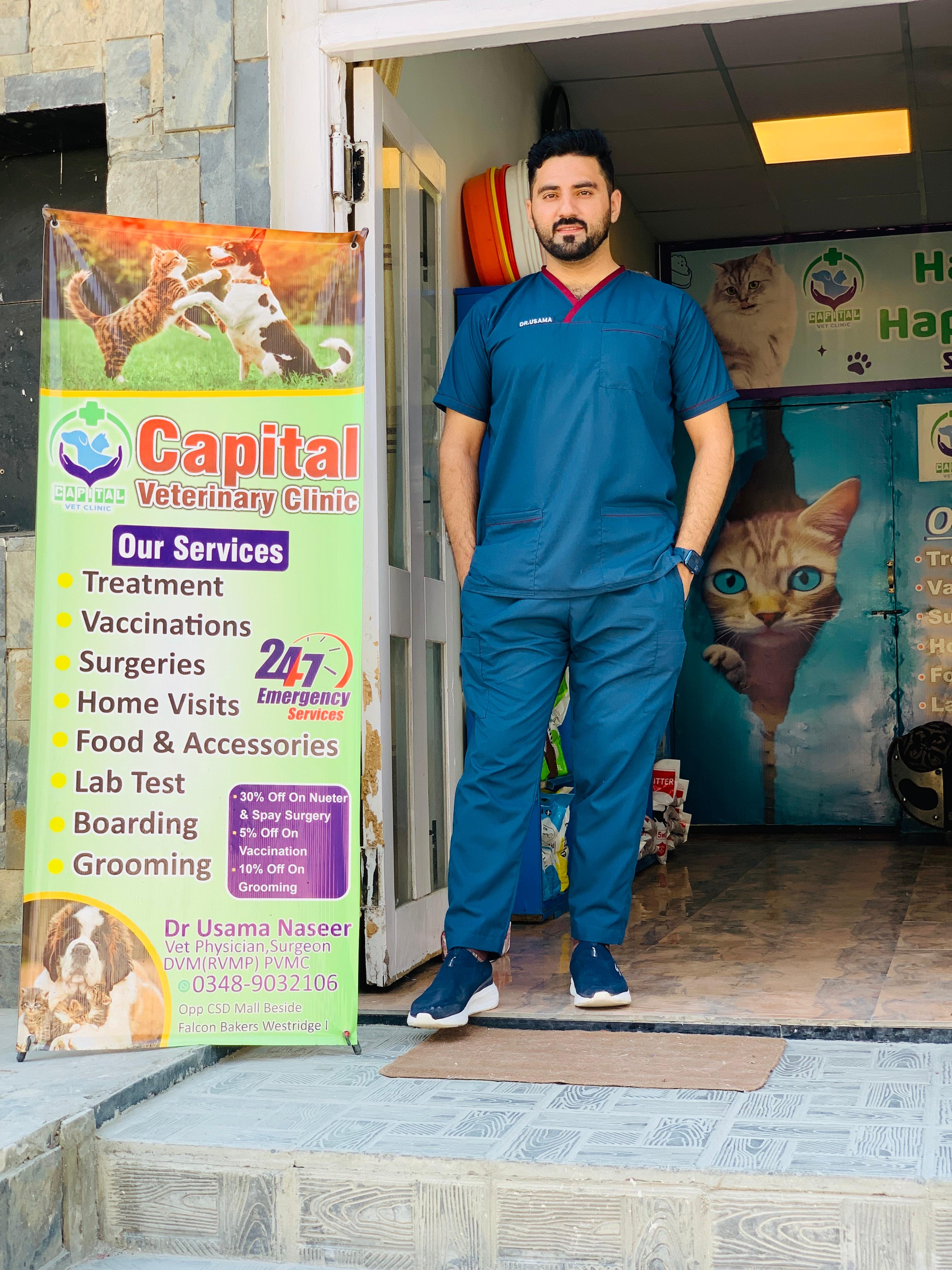 Dr. Usama Naseer veterinarian in Rawalpindi