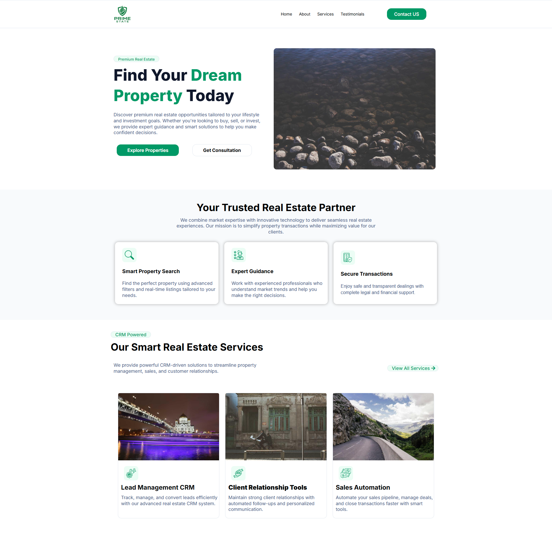 Premium Commercial Real Estate Funnel