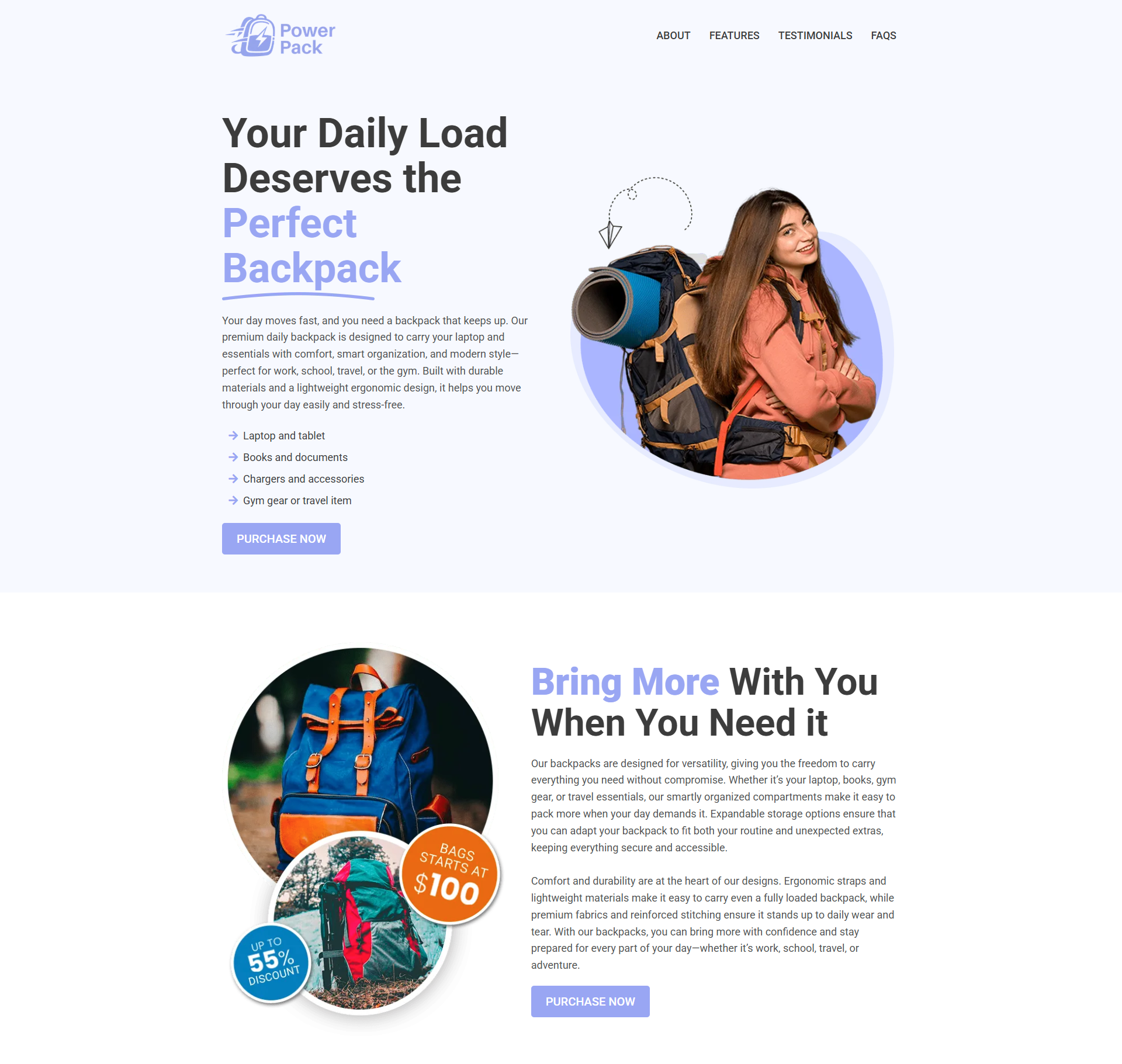 Power Pack Product Awareness Funnel