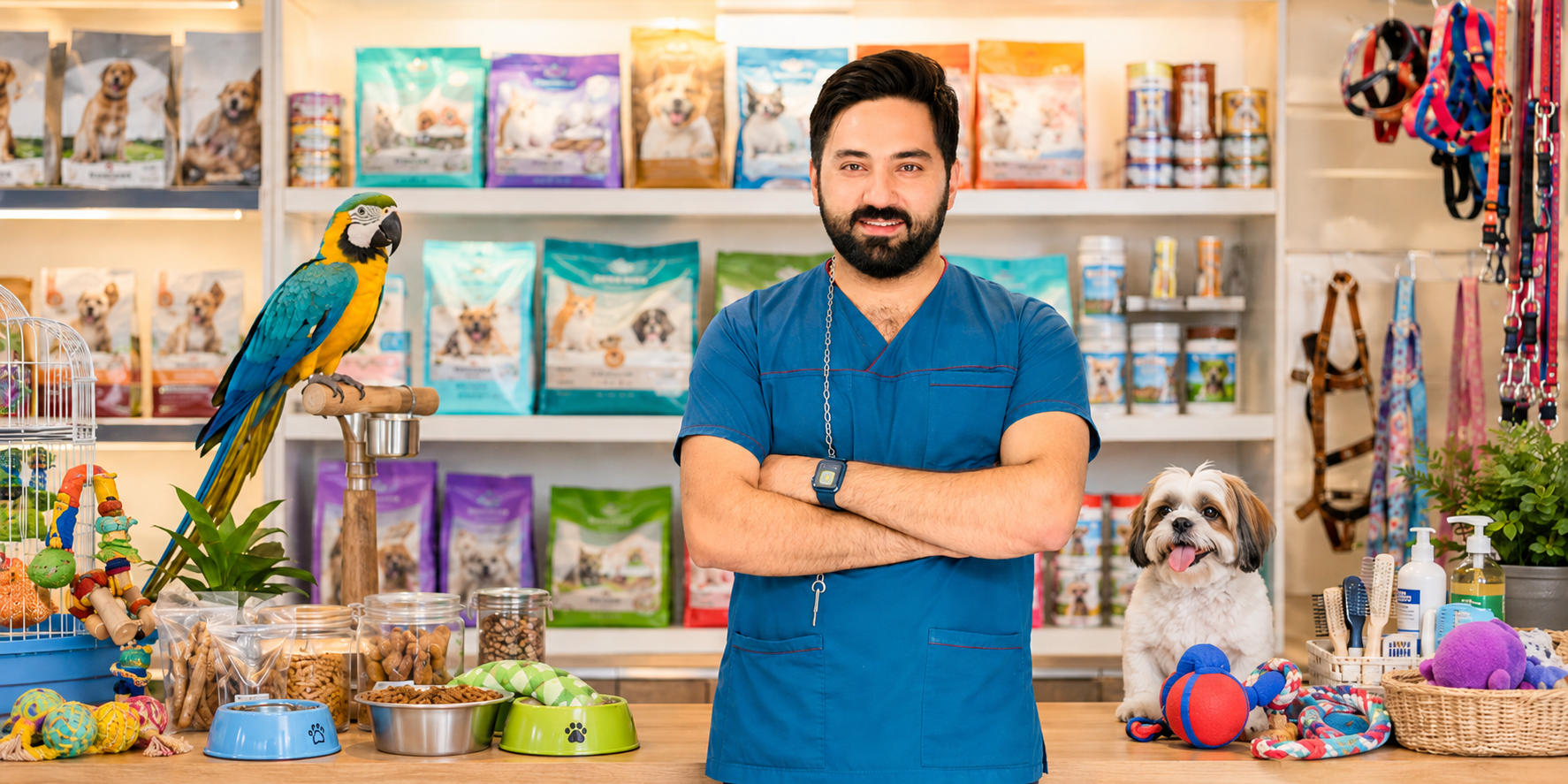 Pet food and accessories Rawalpindi
