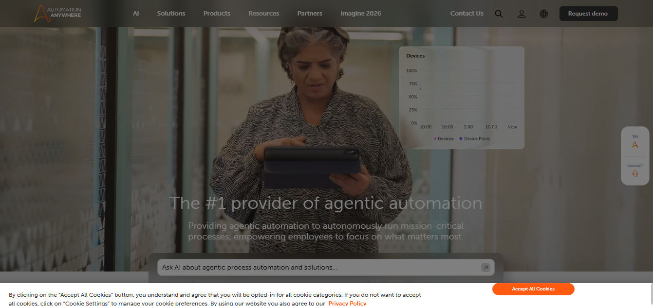 Automation Anywhere — Enterprise Agentic Automation Platform