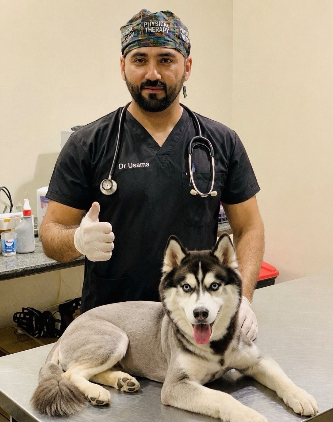 Healthy dog patient Rawalpindi vet