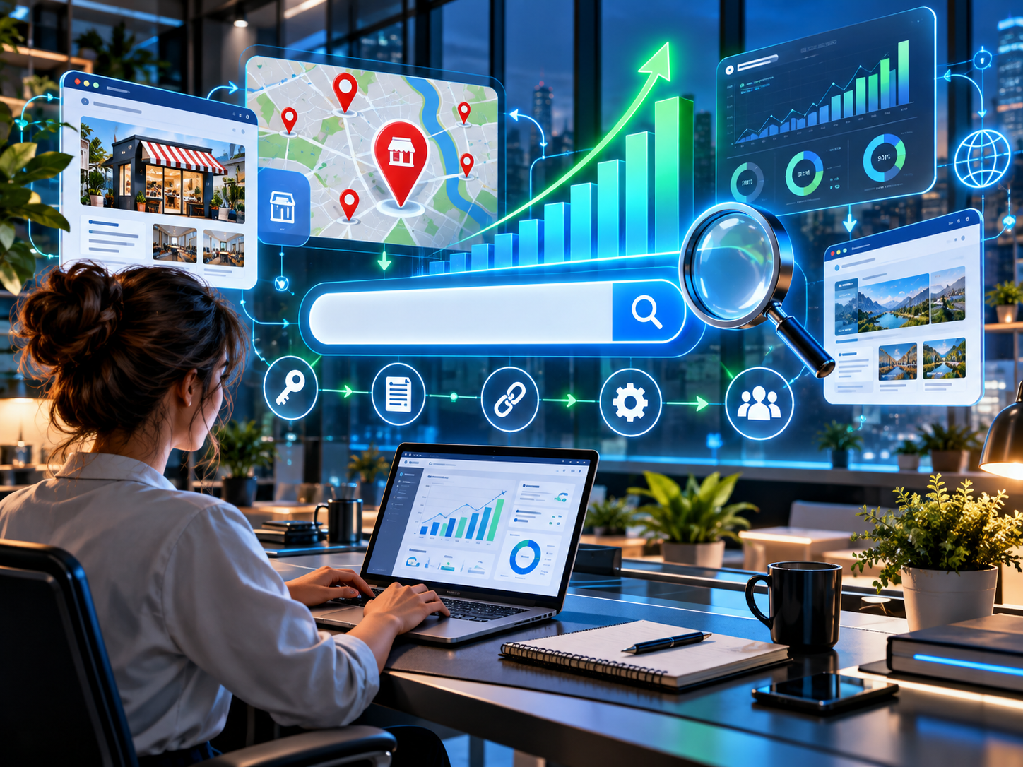 Search engine optimization and digital marketing analytics