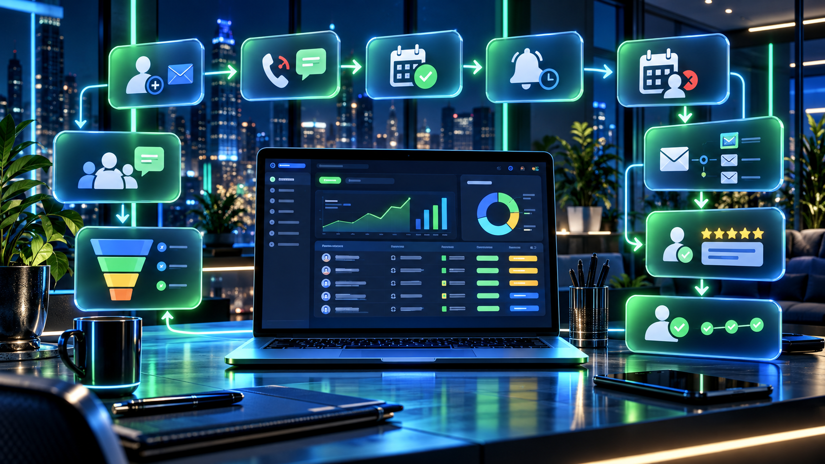 GoHighLevel CRM automation workflows