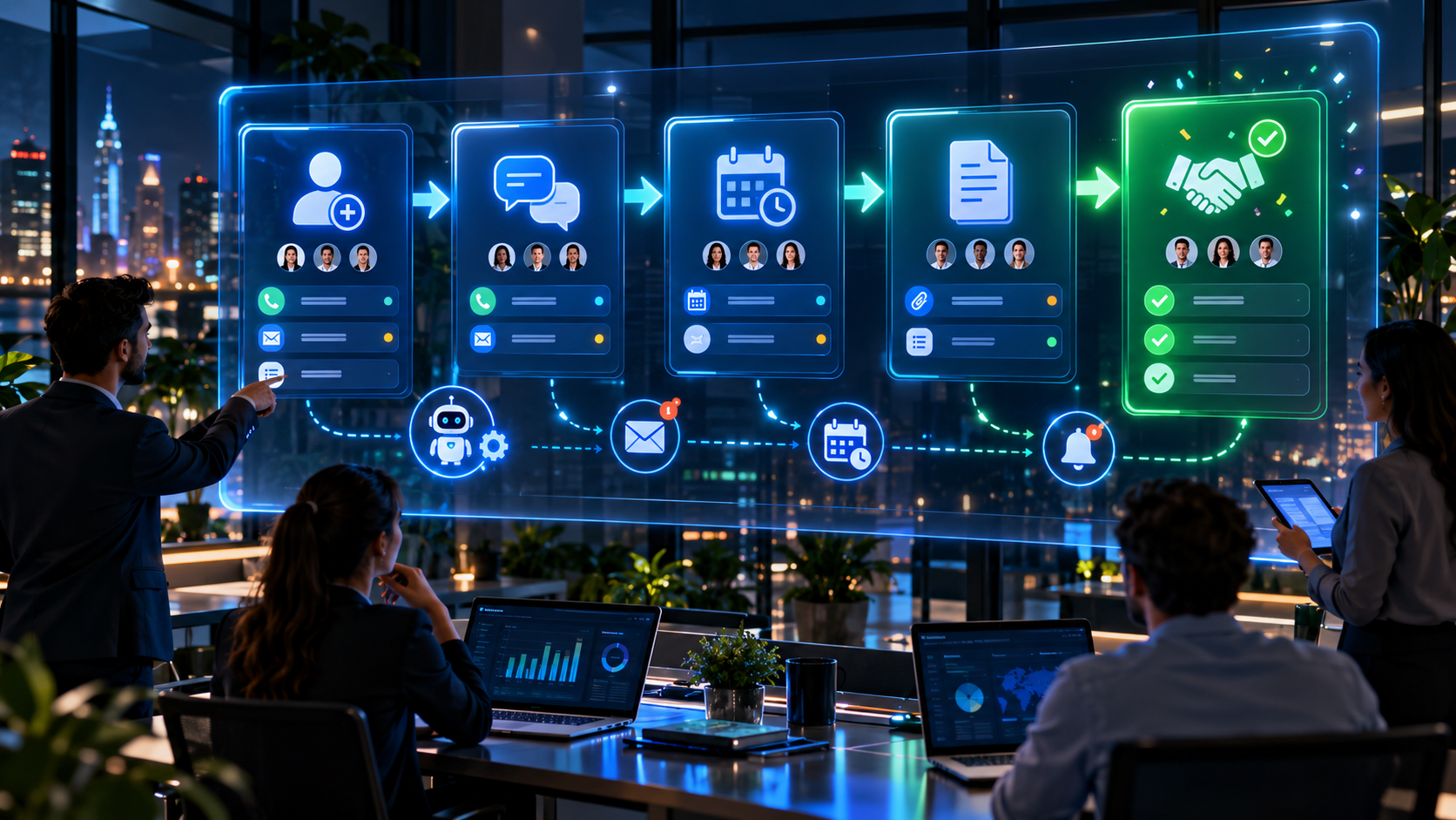CRM sales pipeline and lead management