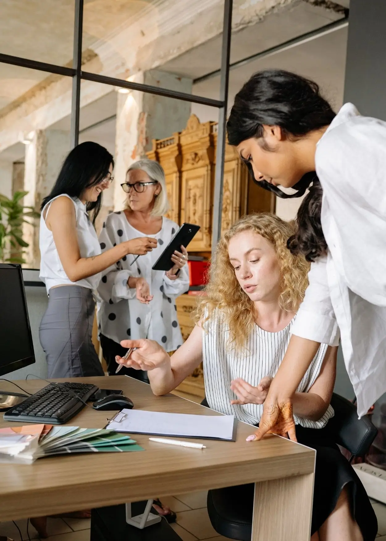 Woman rewriting her relationship with money