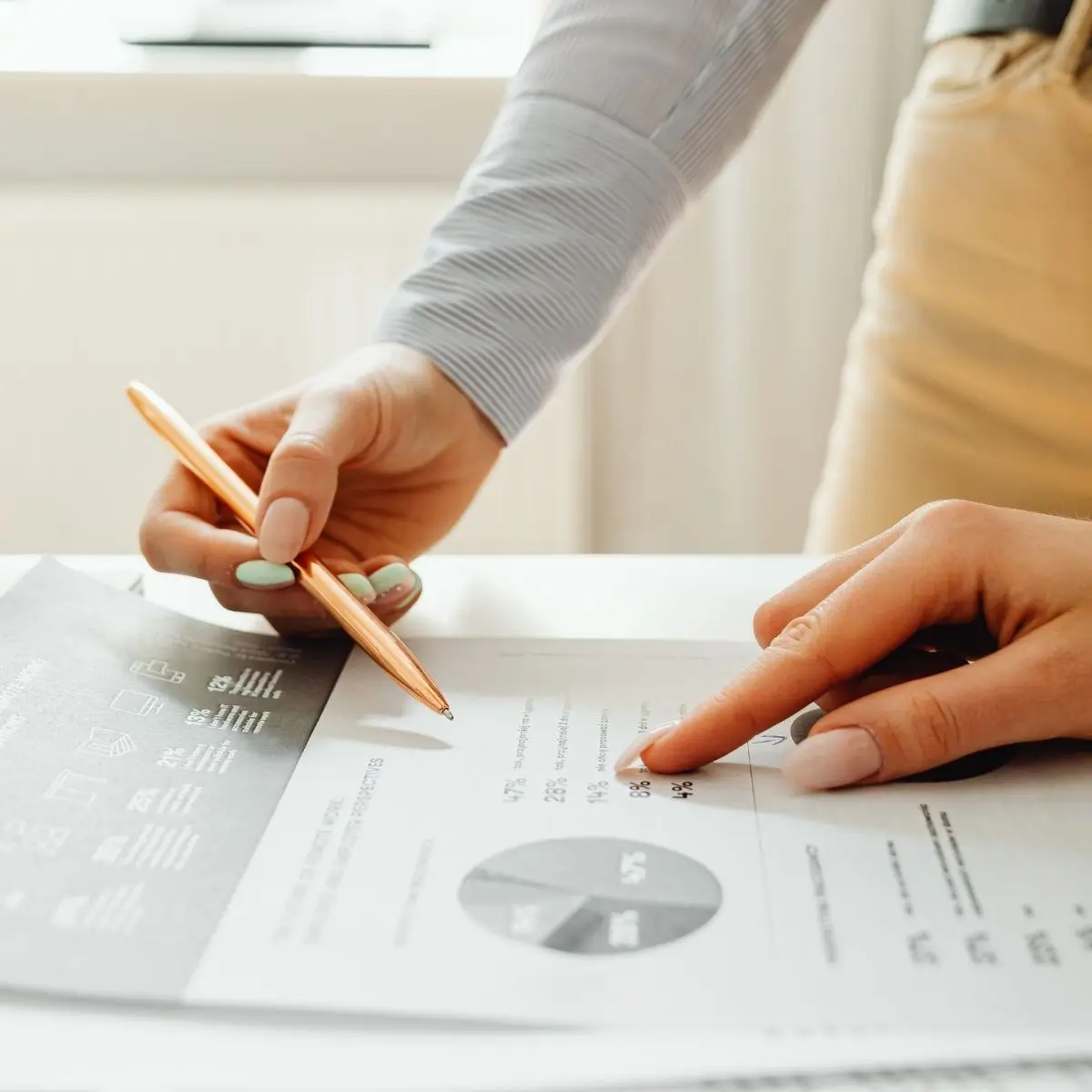 Client in a money coaching session