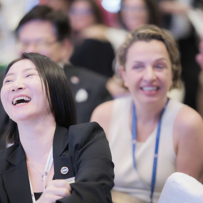 Delegates enjoying Tara's workshop