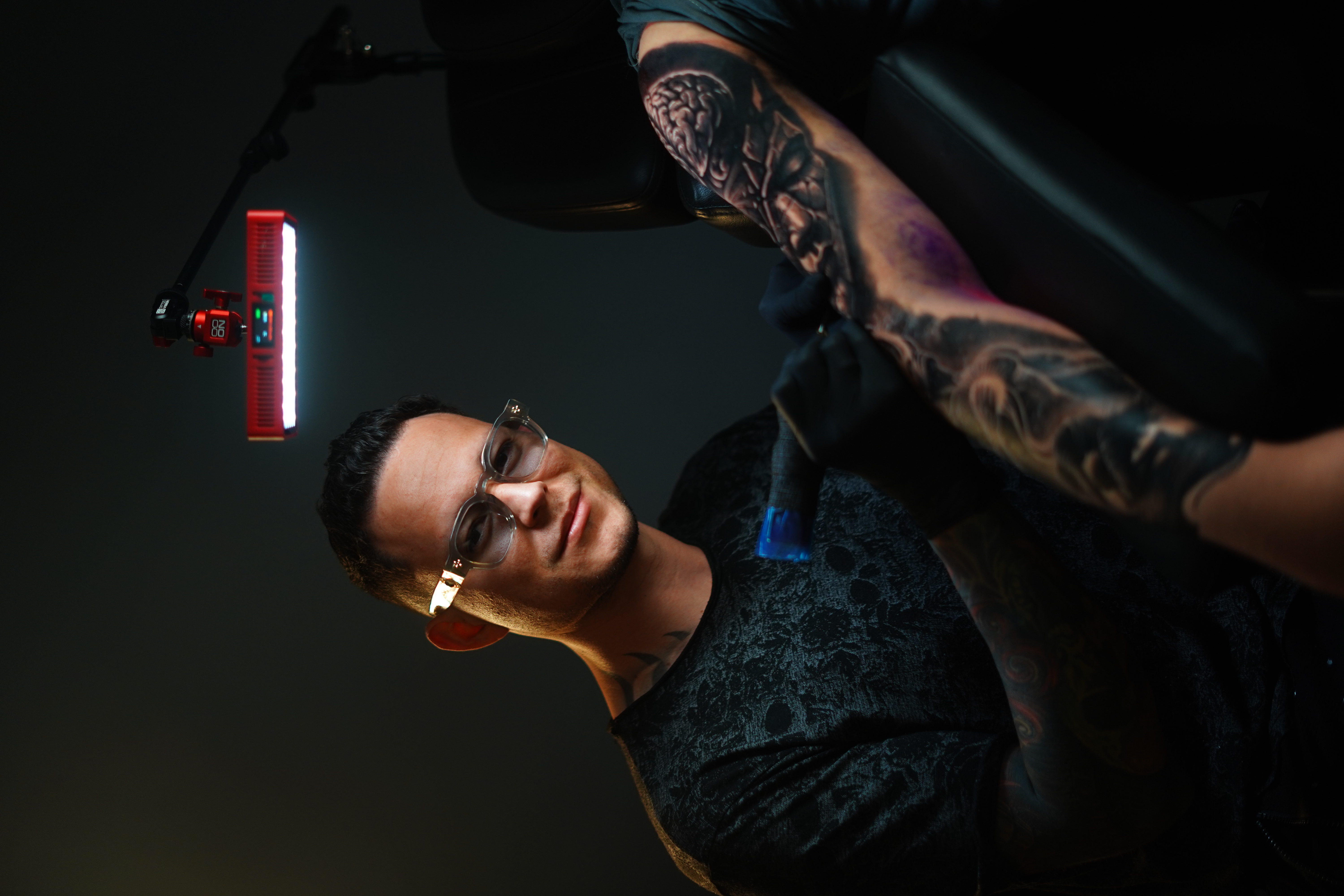 Hernán Yepes tatuando masterclass