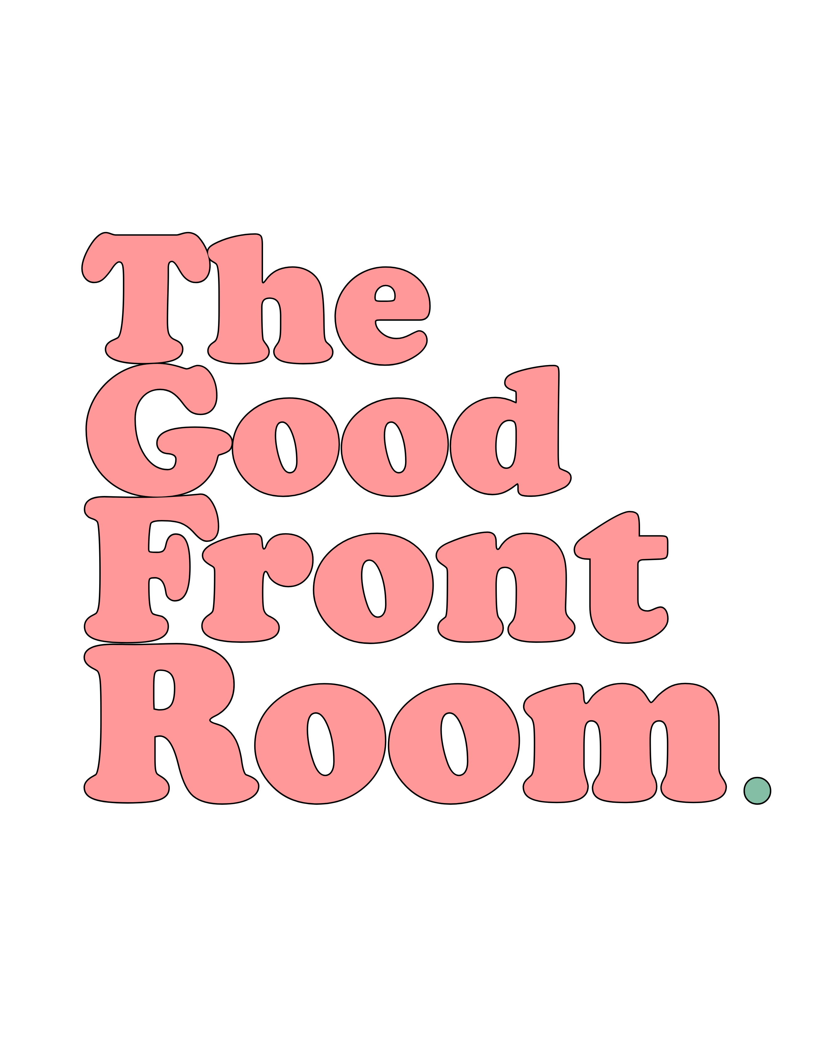 The Good Front Room logo