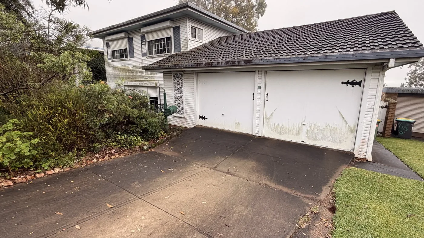 Driveway and path before