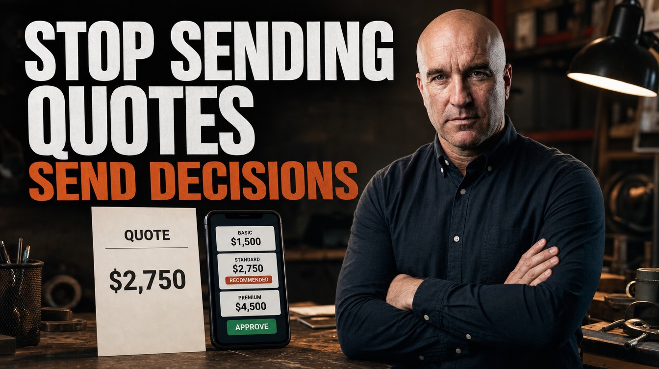 Stop Sending Quotes. Start Sending Decisions.