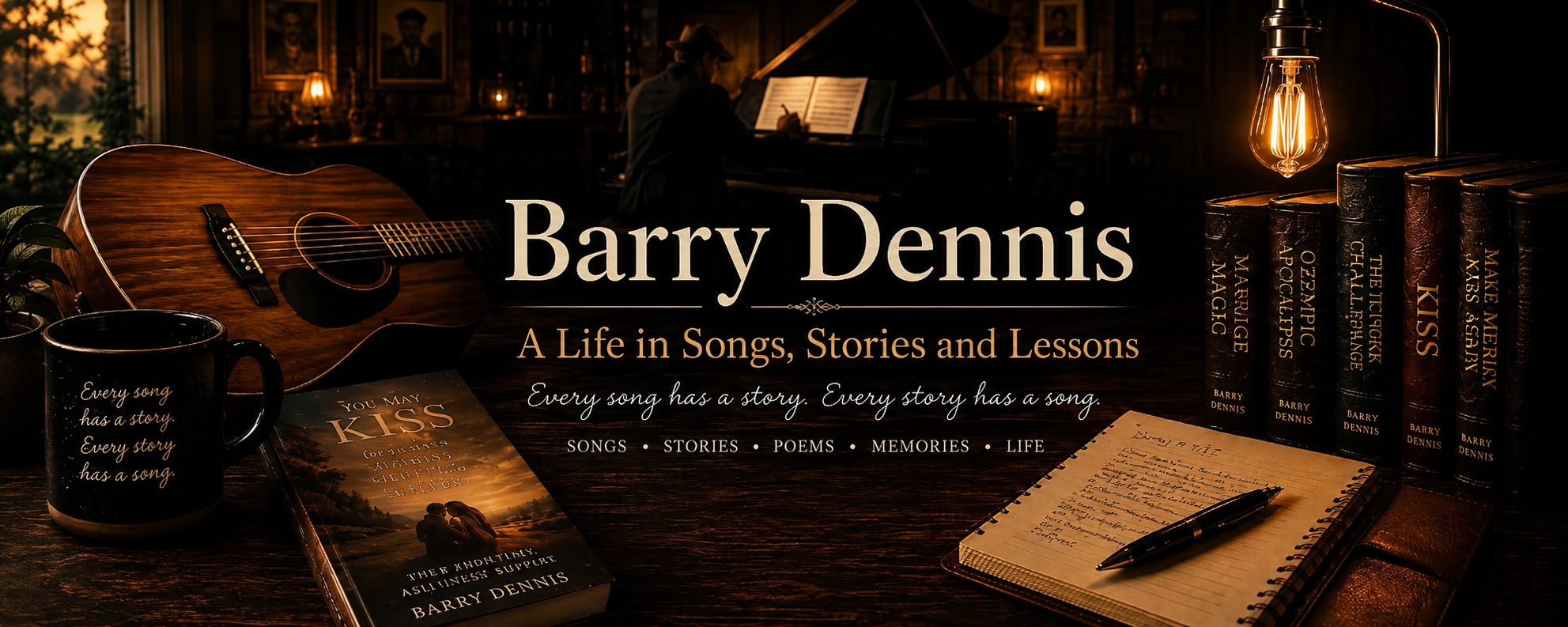 Barry Dennis — A Life in Songs, Stories and Lessons