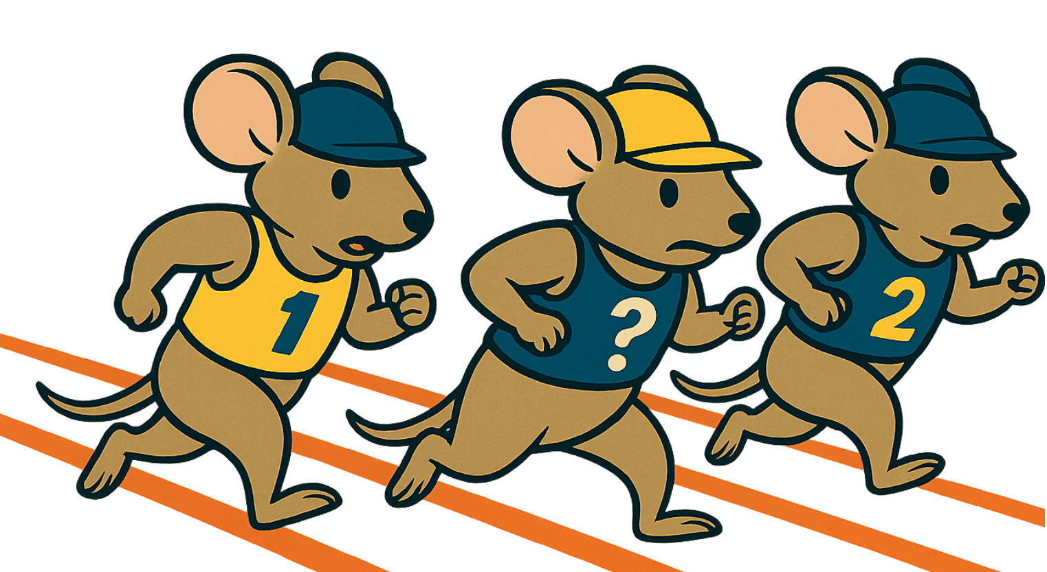 Mouse Races supporting Pride Beautification
