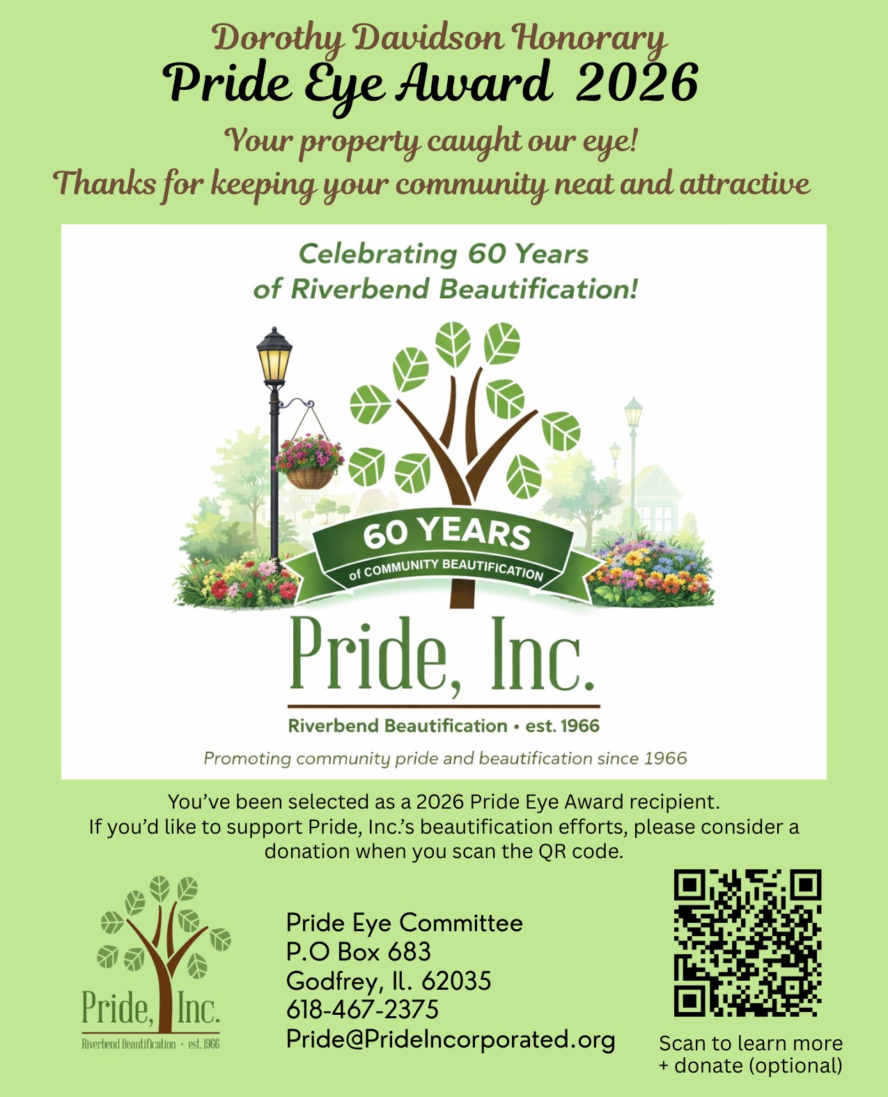 Pride Eye Award Pride Eye Award