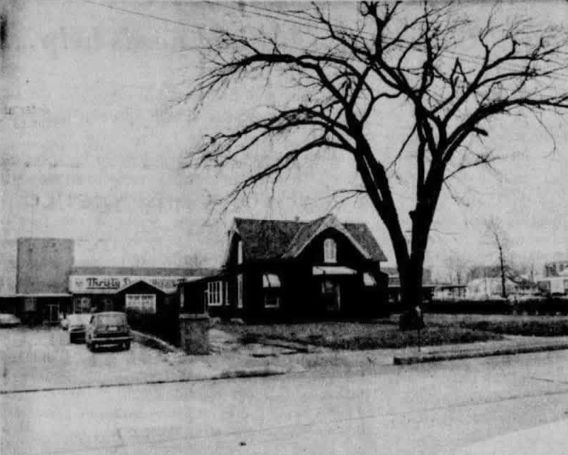 Smaller home on the Templin House property