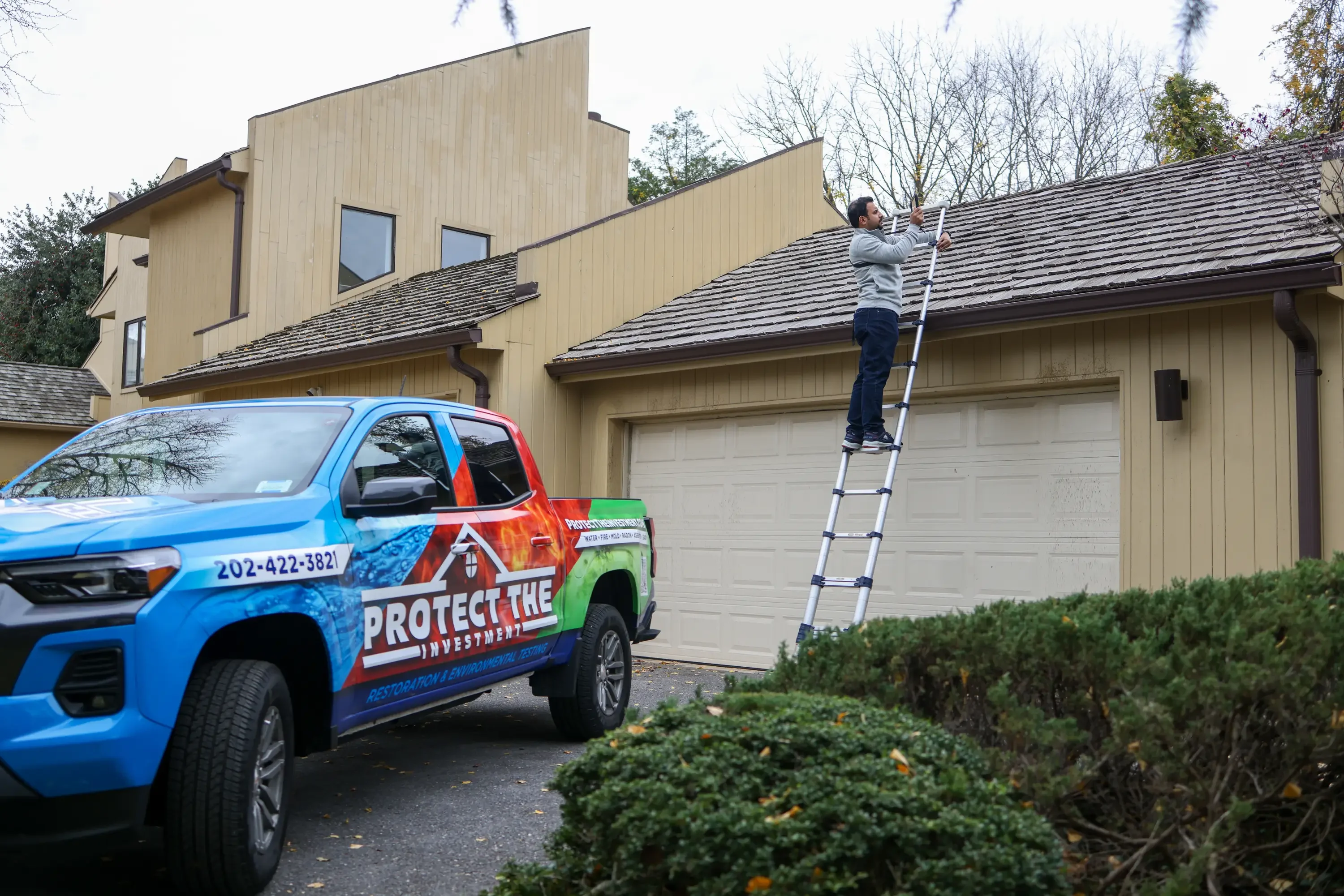 Home inspector conducting a thorough home inspection