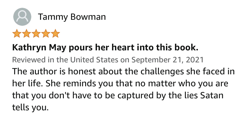 Reader testimonial